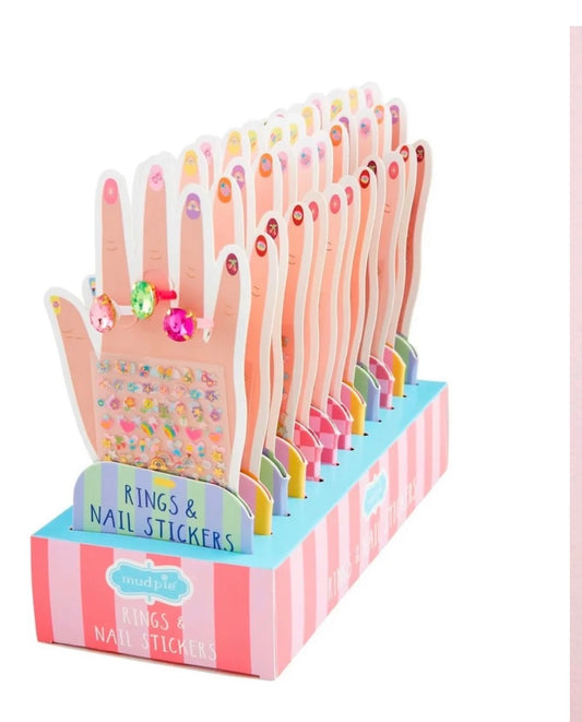 Rings & Nail Sticker Set