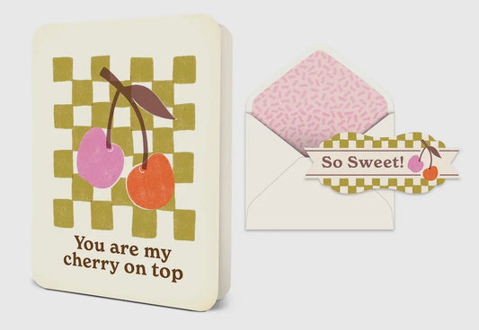 My Cherry on Top Deluxe Greeting Card