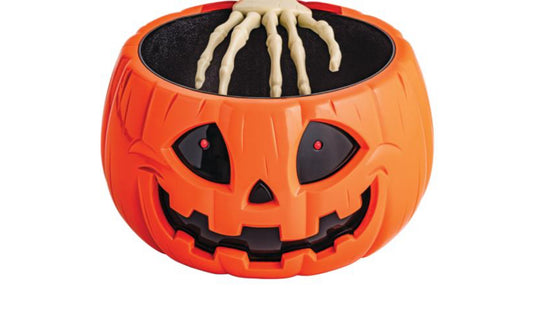 Animated treat bucket