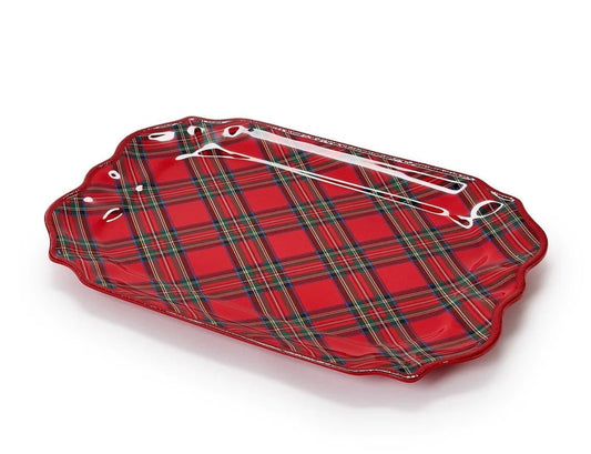 TARTAN TRADITIONS MELAMINE PLATTER