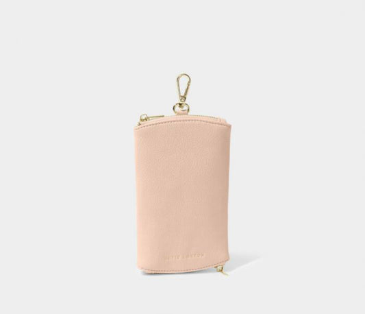 Clip On Sunglasses Case- Nude Pink