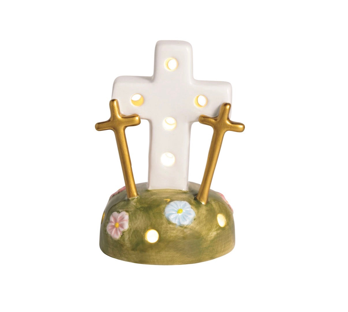 Three Cross Light Up Sitter