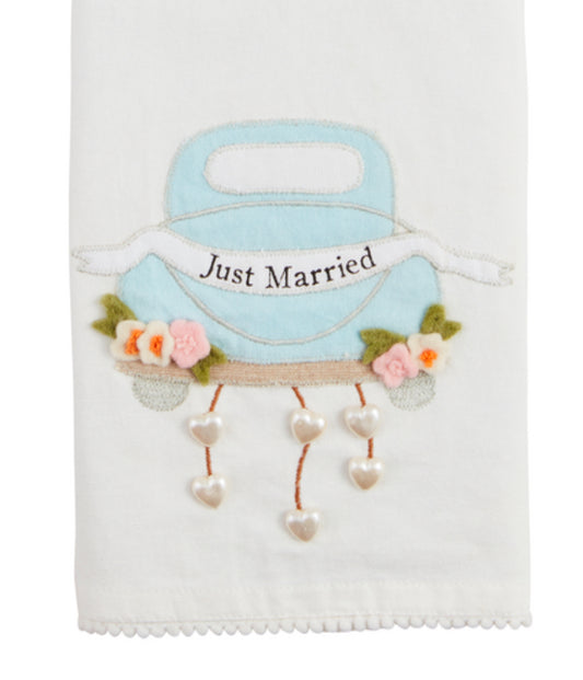 Wedding Beaded Towel