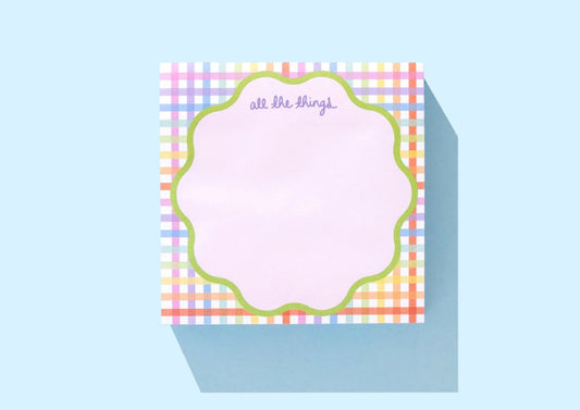 All the Things Sticky Notepad