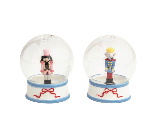 Nutcracker Globe Salt & Pepper Set