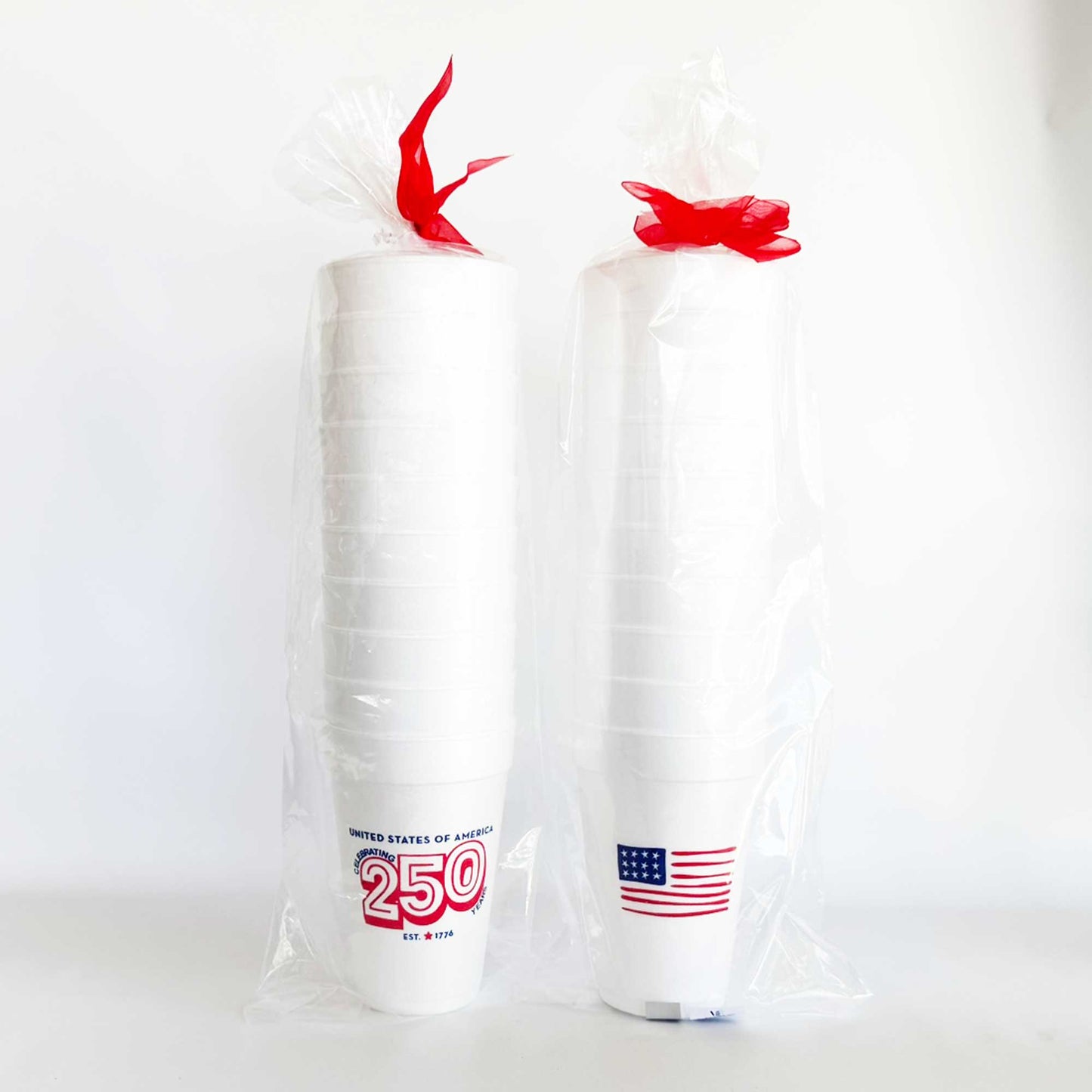 July 4th/Patriotic-America USA 250th Foam Cup 10 Pack