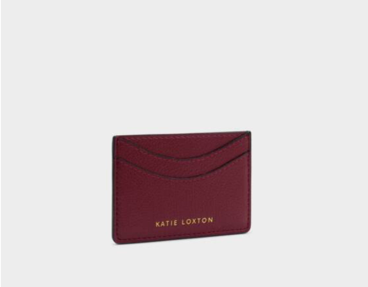 Alba Cardholder- Cherry