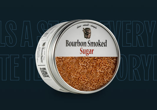 Bourbon Smoked Sugar 4oz