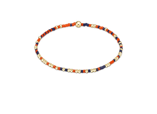 Gameday Hope Unwritten Bracelet - Navy & Orange