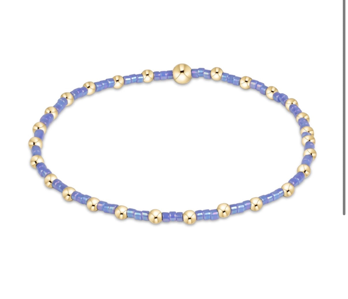 hope sincerity bracelet - bright blue