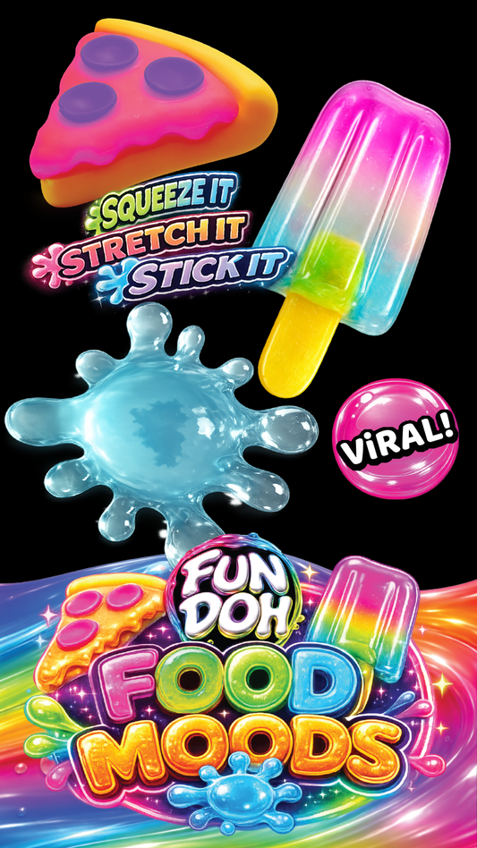 Fun Doh Food Moods Snack Attack Squishy Variety -