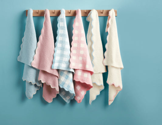Scalloped Chenille Blanket