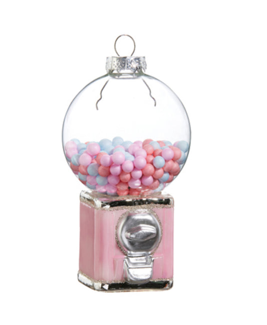 5" Pink Gumball Machine Ornament