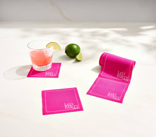Blush Crush Cocktail Napkin Roll