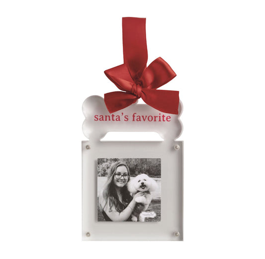 Santa’s Favorite Frame Ornament