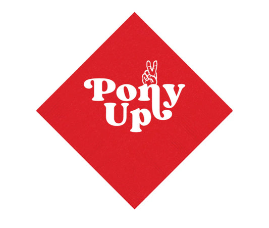 SMU Cocktail Napkins