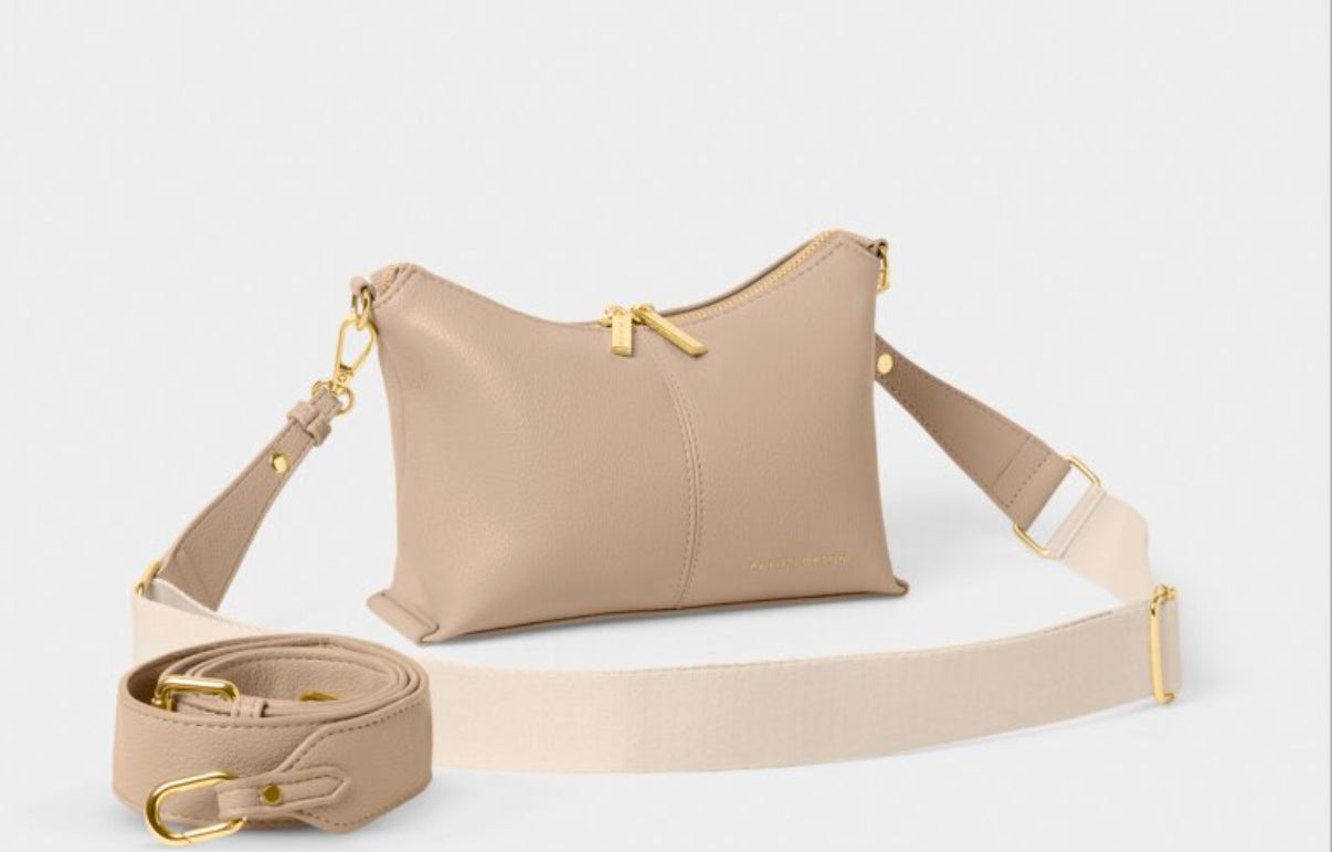 Laila Crossbody Bag- Light Taupe