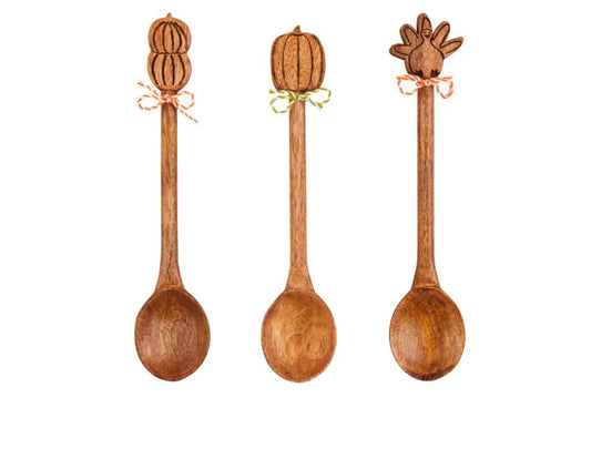 Thanksgiving Character Spoons