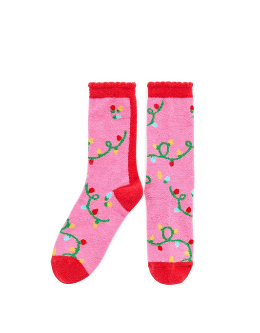 String Lights Socks