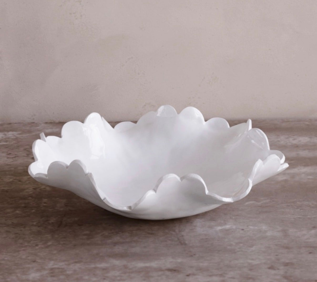 VIDA Havana Colette Medium Bowl (White)