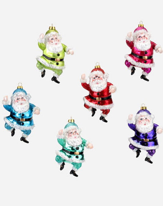 Bright Santa Ornament