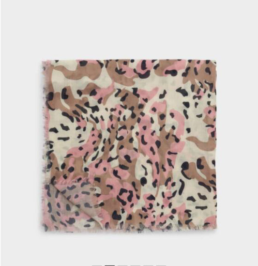 Blush Tortoiseshell Print Scarf