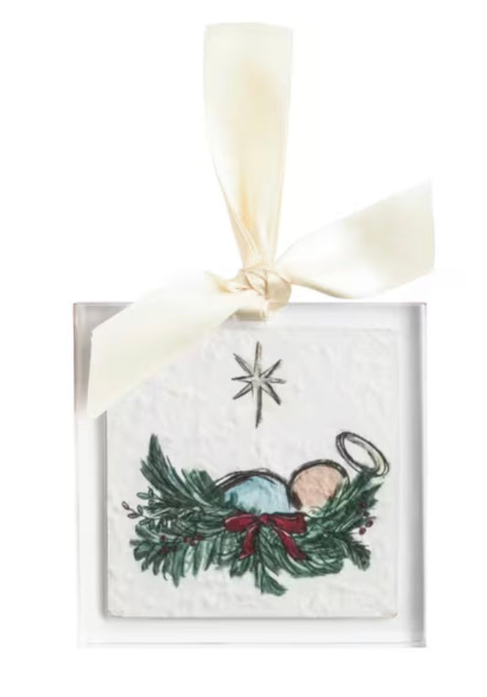 Square Acrylic Ornament