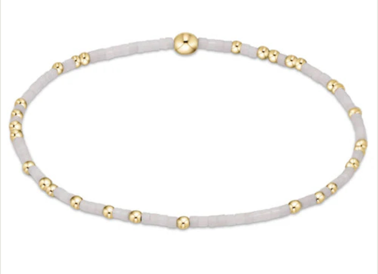 Gameday Hope Unwritten Bracelet - White