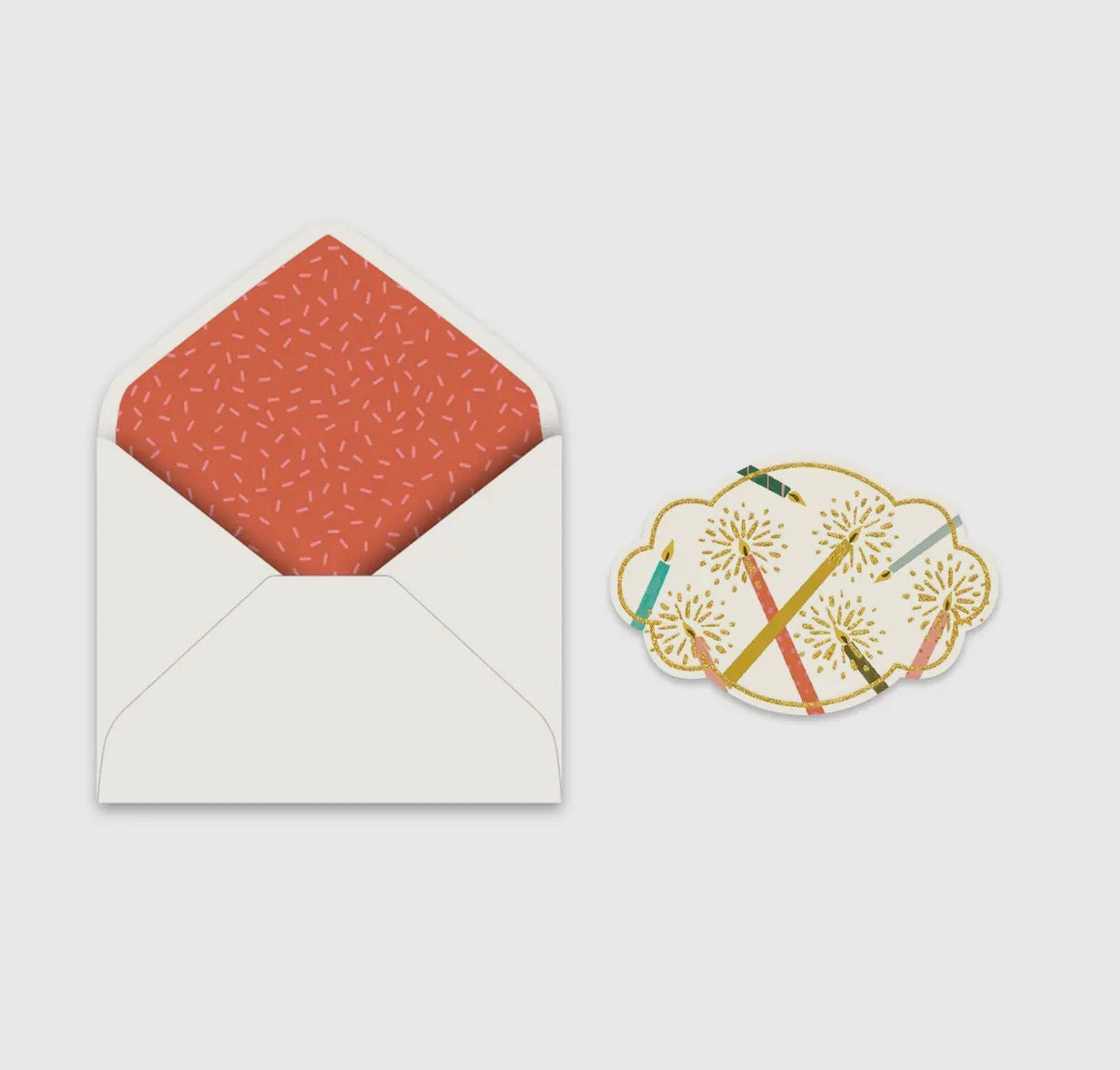 Sparkling Wish Deluxe Greeting Card