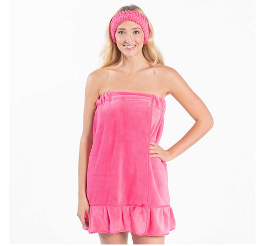 Spa Wrap with Ruffles