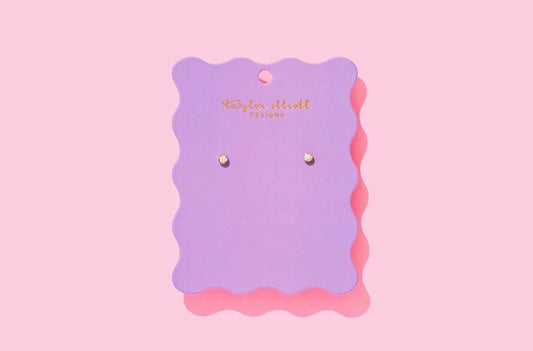 Maren Bezel Stud Small