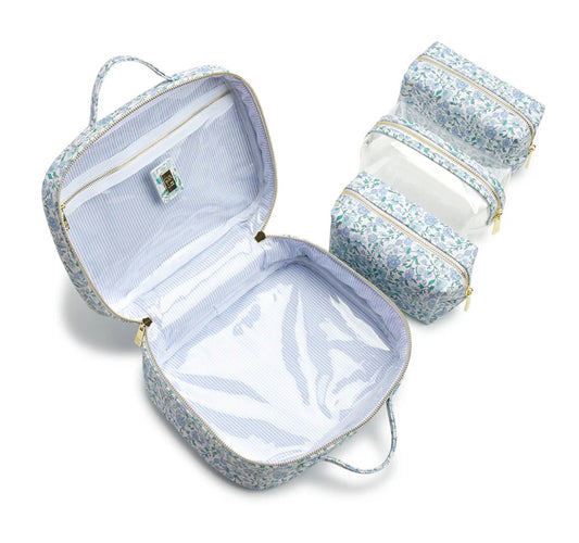 Small Travel Pouch- Hamptons Floral