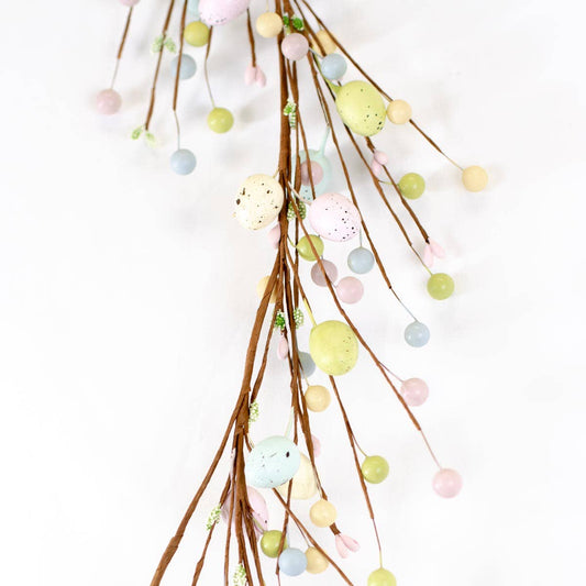 Easter Egg Garland Pastel 3.9x1.6x44.5