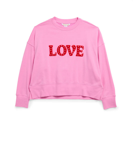 “Love” Pearl Sweatshirt
