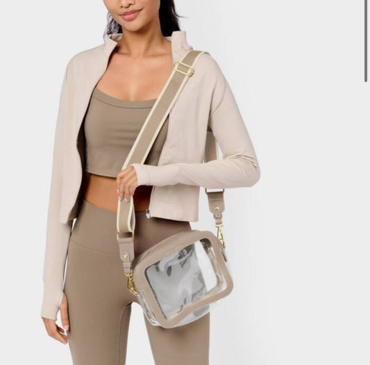 Stadium Bag- Light Taupe