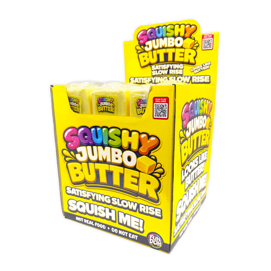Fun Doh 10" JUMBO Butter Squish Slow Rise Toy