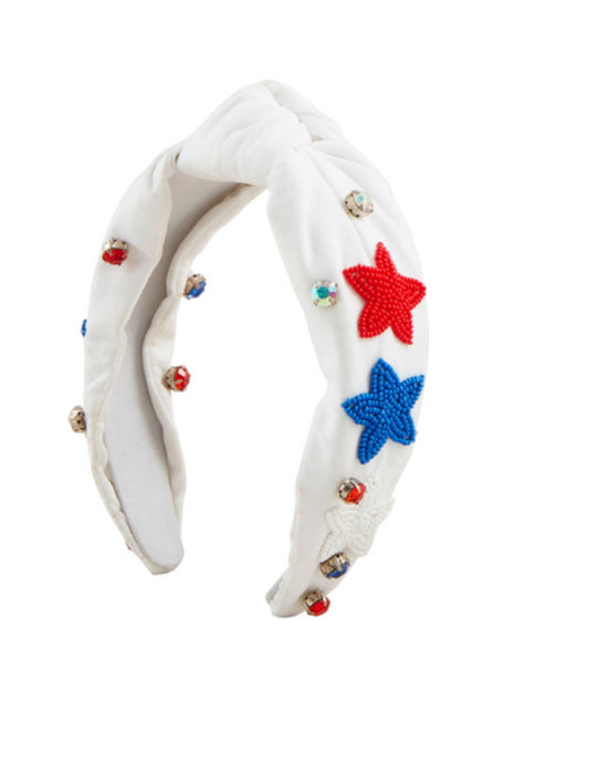 RWB Beaded Headbands