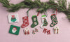 Christmas Beaded Stocking Ornament