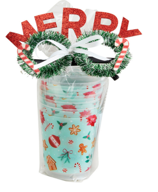 Holiday Party Cup Gift Set