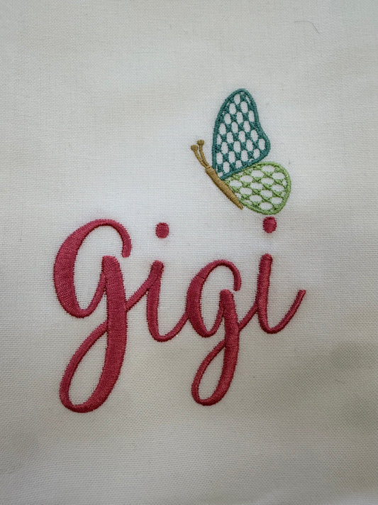Gigi Butterfly Tea Towel