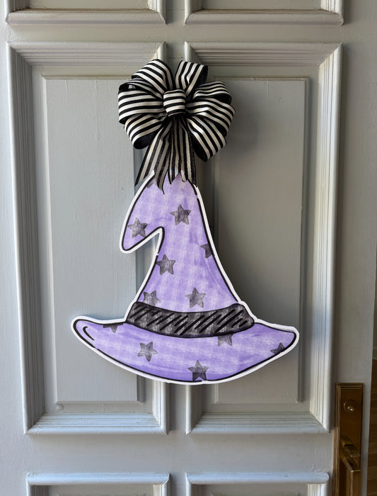 Witch’s Hat Door Hanger