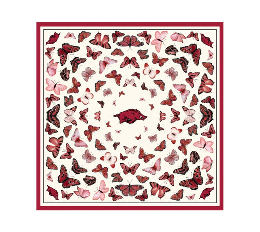 ARKANSAS SQUARE SILK SCARF