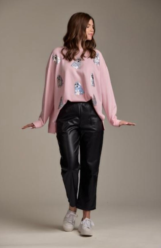 Ghost Sparkle Sweatshirt - Women's