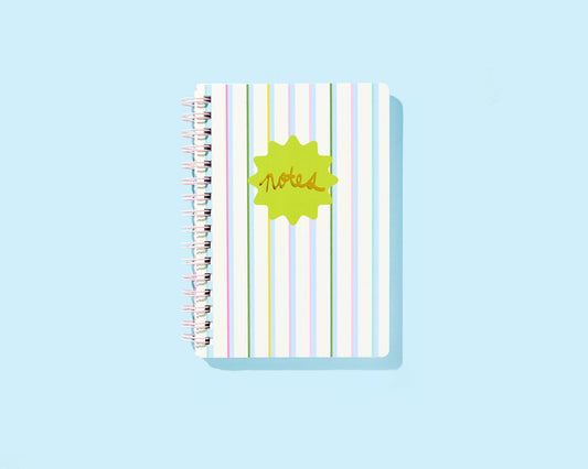 Spiral Notebook - "Notes" - Taylor - JCS Collab - 200 Pages