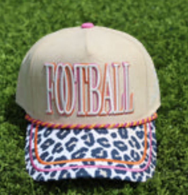 FOOTBALL LEOPARD HAT