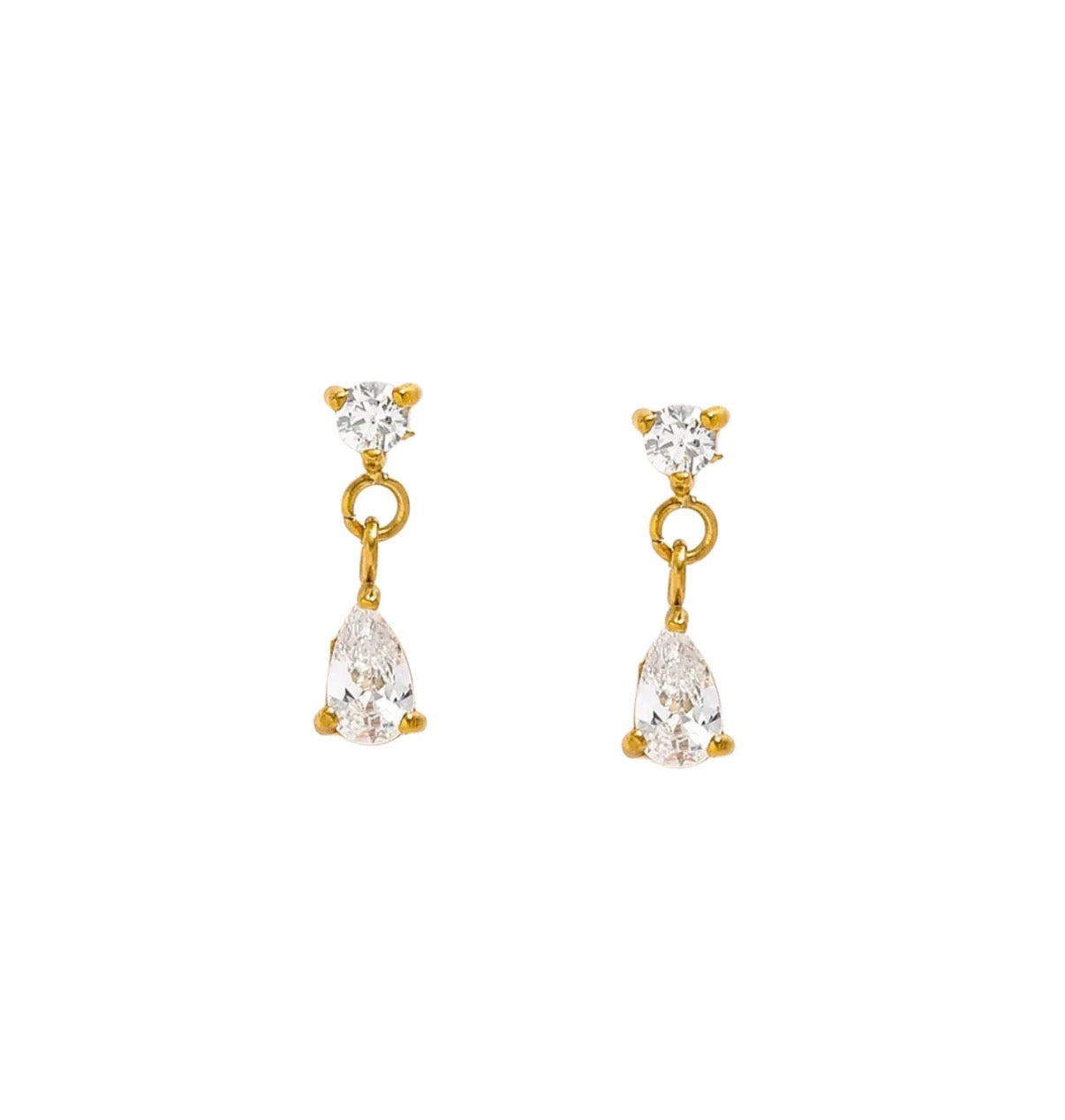 Tiny Oval Studs