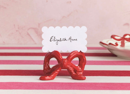 Bow Placecard Holder