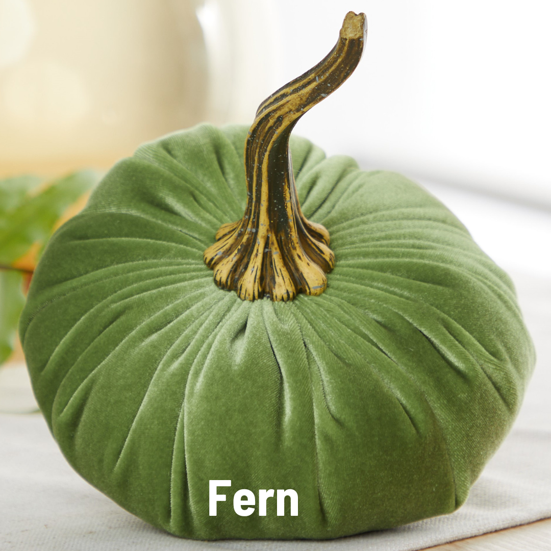 Pumpkin Large Velvet, Fall Mantel Decor, Halloween Table: Harvest