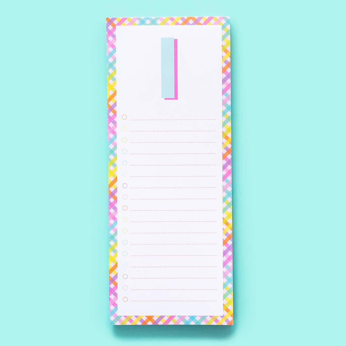 Letter List Pads A-Z: A