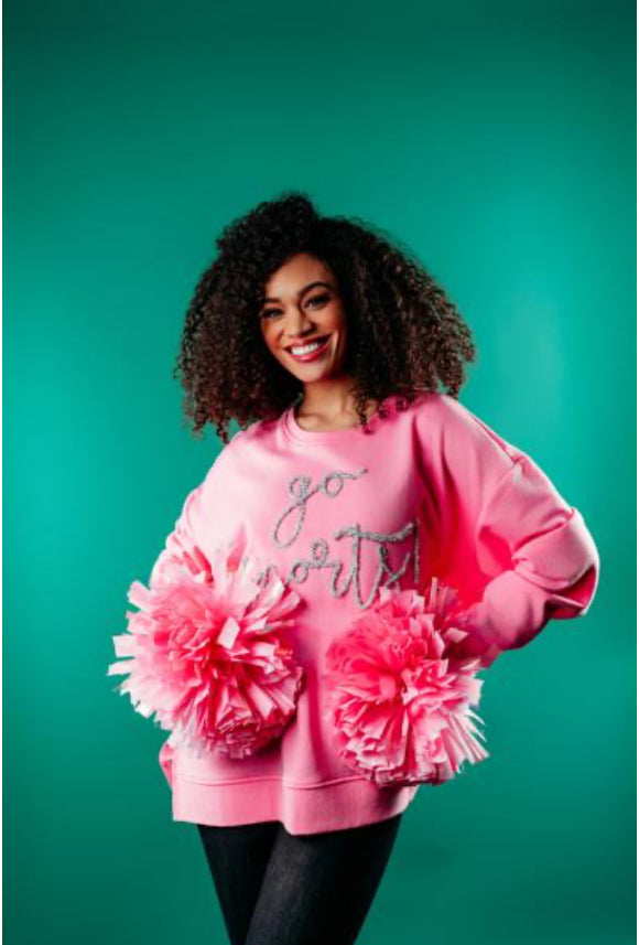 Game Day Sparkle Sweatshirt - Women's